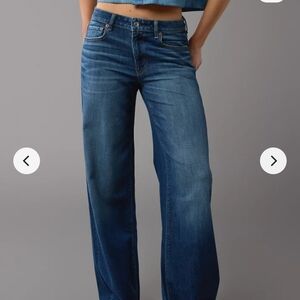 American Eagle Outfitters Dark Blue Flare Jeans